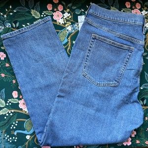 Gap Cheeky High Rise Straight Button Fly Jeans